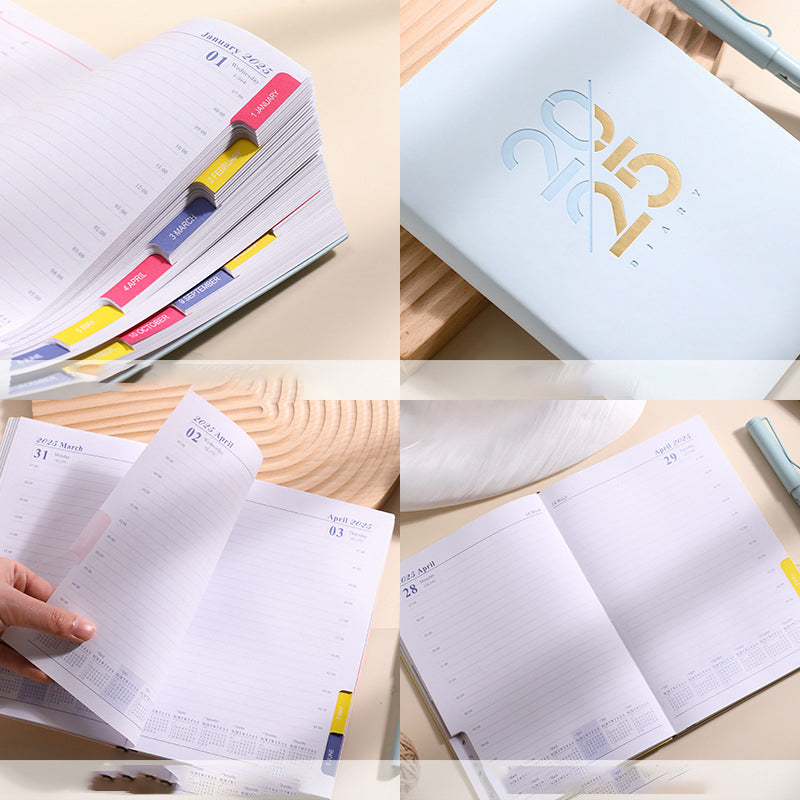 2025 Planner A5- Portable Notebook