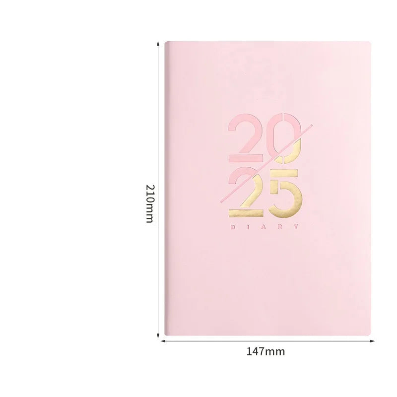 2025 Planner A5- Portable Notebook